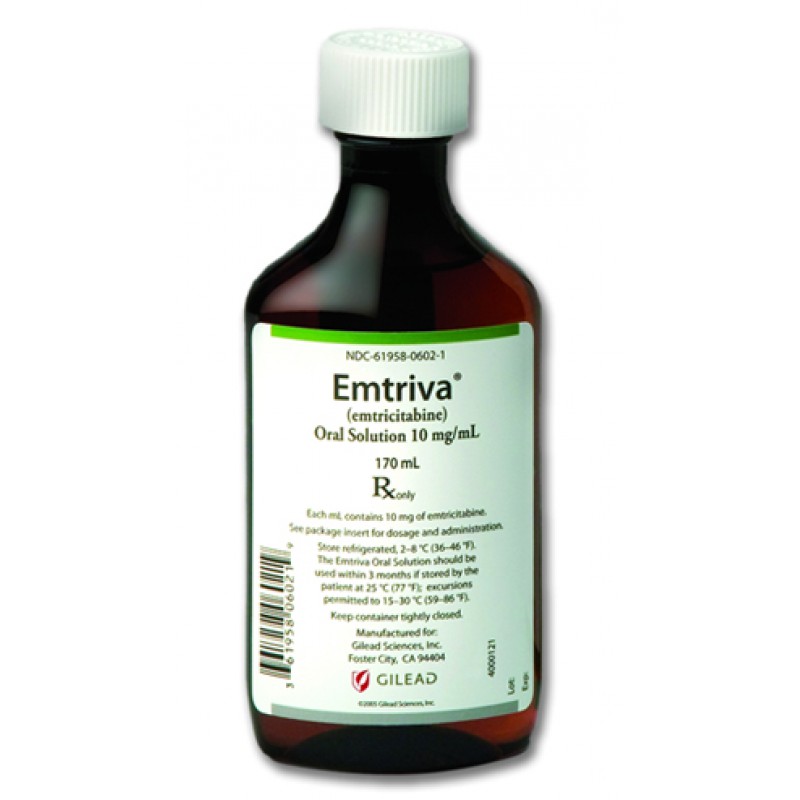 Эмтрива Emtriva 200 Mg 30 Шт